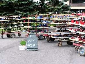 Bekannte Waren des Töpferhofes Römhild.  Foto: Töpferhof Römhild